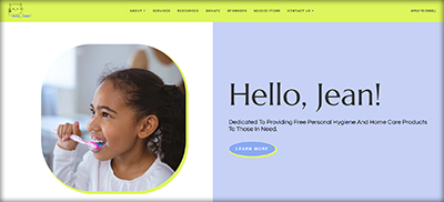 Hello Jean website